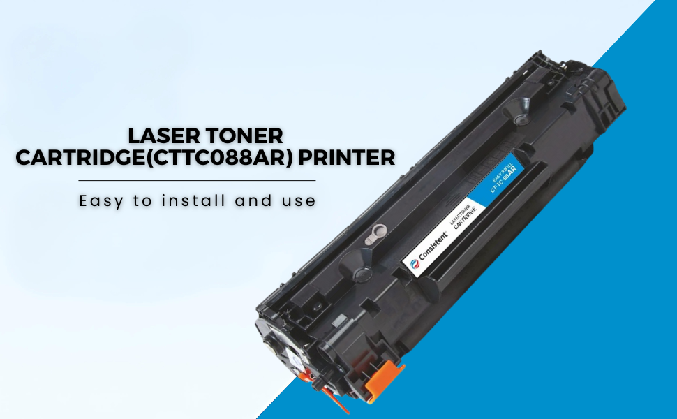 Consistent Laser Toner Cartridge(CTTC088AR) Printer Cartridge | Easy Refill Cartridge for Printers | Toner Powder