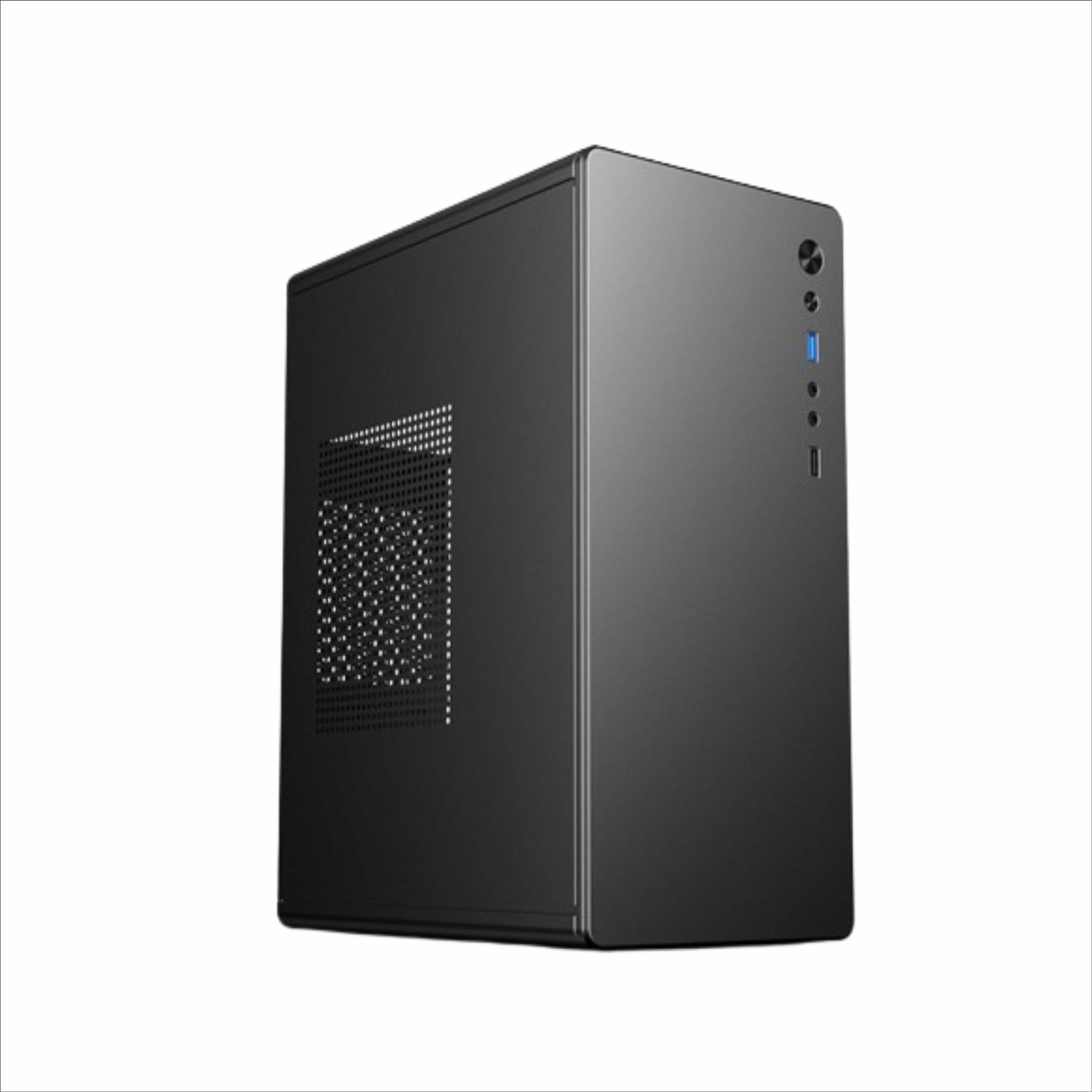 Consistent PC Case/SMPS (CIE109) Computer Case 4 Full Slots VGA Max 250mm Bold Design for Bold Performance.