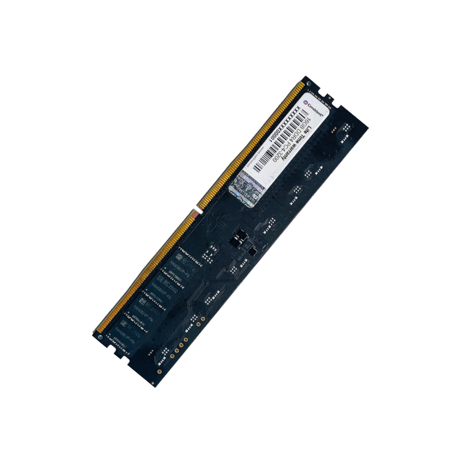 Consistent 16GB DDR4 Desktop RAM,3200MHz 'Reduce power consumption by up to 40% and extend battery life 3 Years Replacement Warranty
