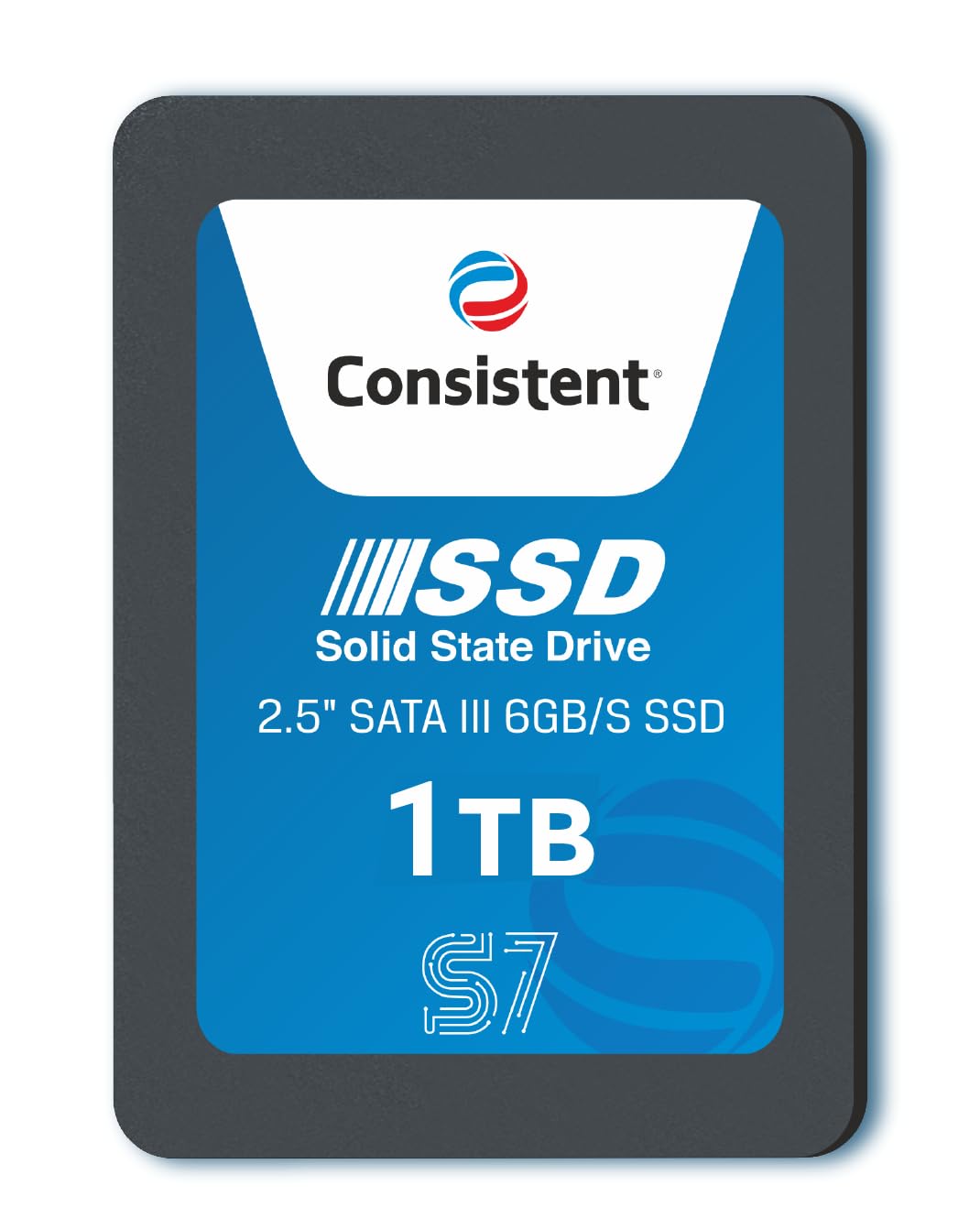 Consistent 2.5 1 TB SSD with SATA III Interface, 6Gb/s,Read/Write