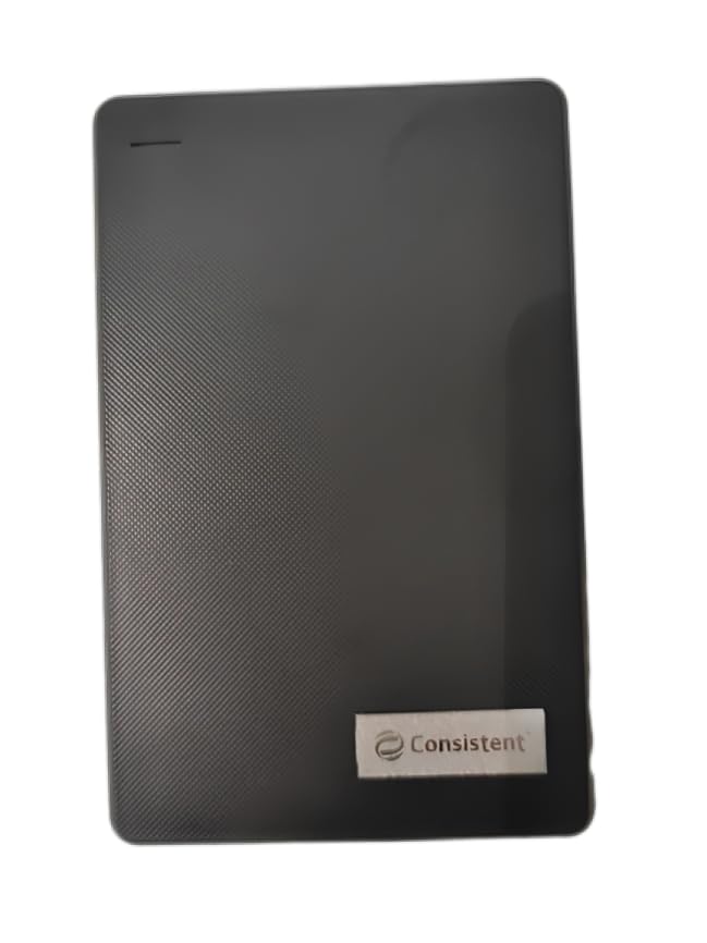 Consistent 2.5ich SATA HDD/ SSD Enclosure 2.0 Portable External Hard Disk Enclosure 7 MM and 9.5 MM Tool Free , Supports.