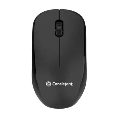 Consistent Speedoo Wireless Mouse 2.4G Portable Mobile Optical Office Mouse with USB MOW451 (Black+White)