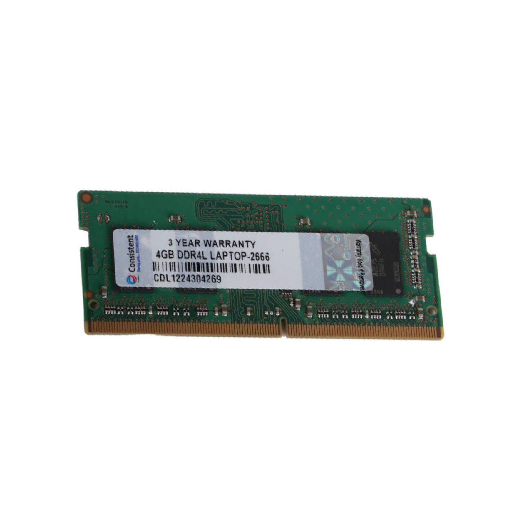 Consistent 4GB DDR4 Laptop RAM,2666MHz reduce power consumption by up to 40% and extend battery life 3 Years Replacement Warranty