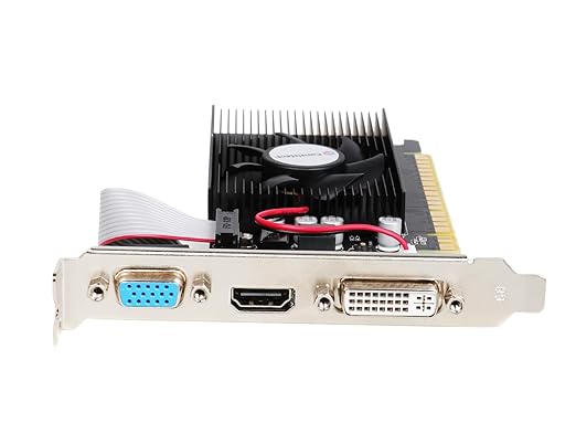 Consistent 610 Graphics Card 2GB DDR3 64-bit, 2GB PCI-Express pci_e ddr3_sdram Graphics Card with 3 Year Replacement Warranty