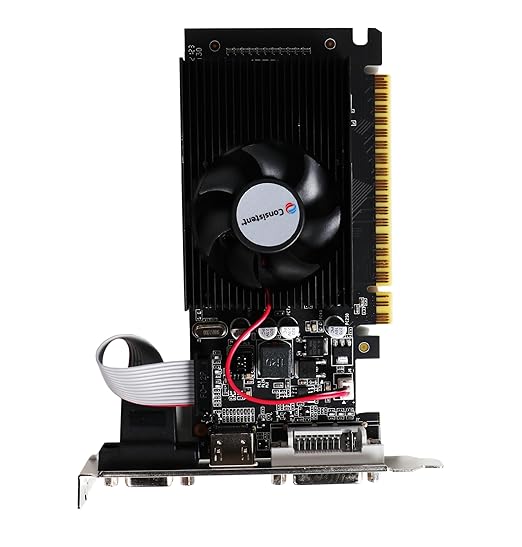 Consistent 610 Graphics Card 2GB DDR3 64-bit, 2GB PCI-Express pci_e ddr3_sdram Graphics Card with 3 Year Replacement Warranty