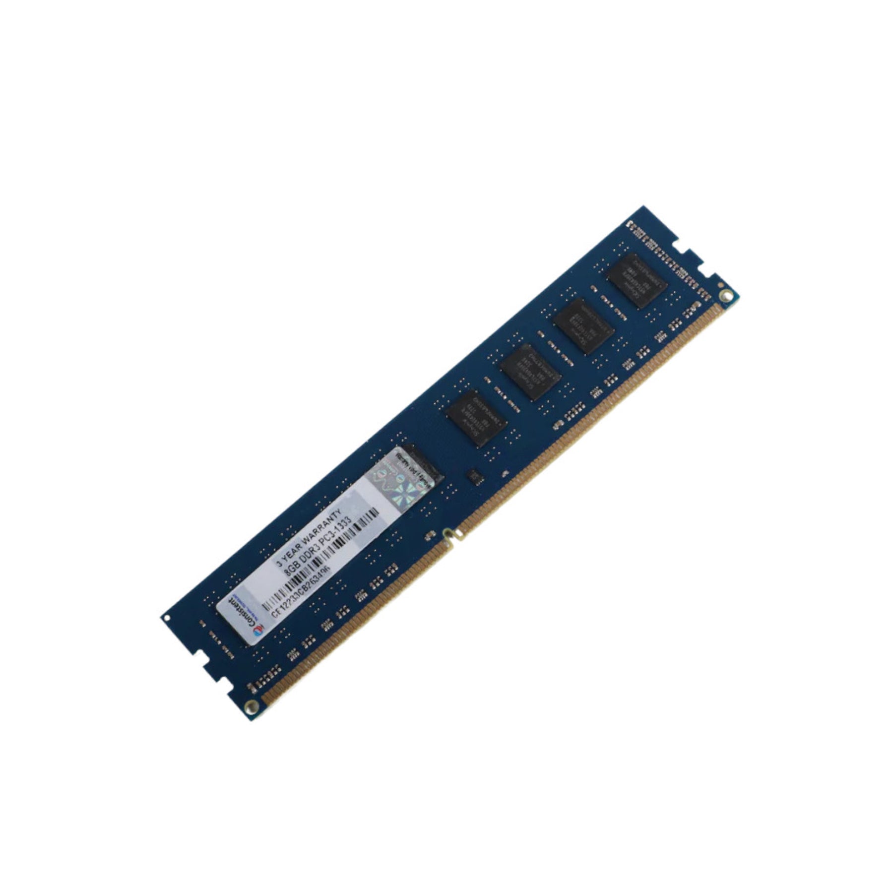 Consistent 8GB DDR3 Desktop RAM,1333MHz 'Reduce power consumption by up to 40% and extend battery life 3 Years Replacement Warranty