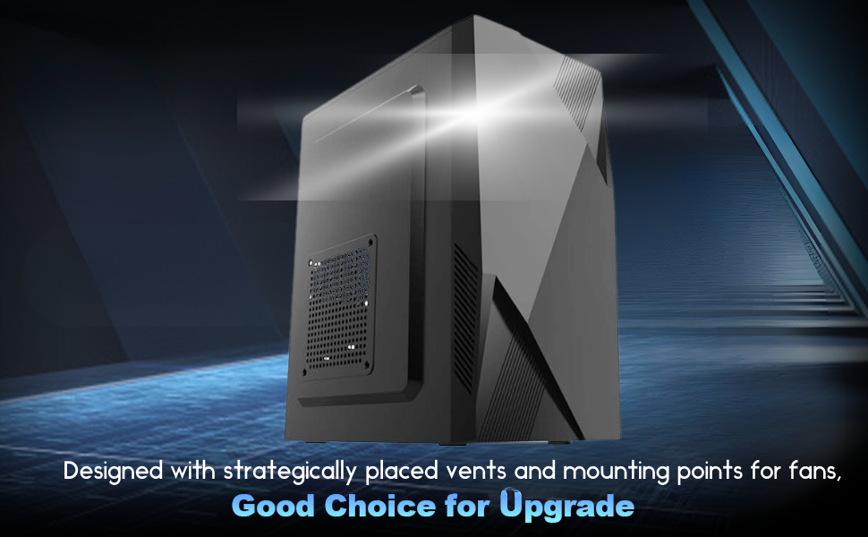 Consistent PC Case/SMPS (CIE106) Computer Case, Compact Design VGA Max 250mm 4 Full Slots Roll over image to zoom in Consistent PC Case/SMPS (CIE106) Computer Case, Compact Design VGA Max 250mm 4 Full Slots