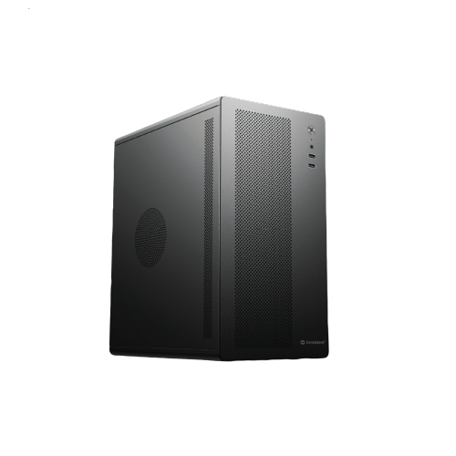 Consistent 502 Black PC Case/SMPS, Computer Case 4 Full Slots VGA Max 250mm Bold Design for Bold Performance.