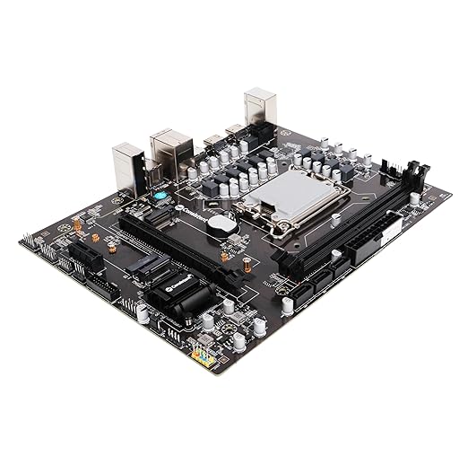 Consistent H610 DDR4 Motherboard Support 12th Gen.(LGA 1700), DDR4 3200/2666/2400Mhz, DDR4 SDRAM 64GB,NVME AND M.2 Dedicated slot, with WIFI connector, with 3 Year Warranty.