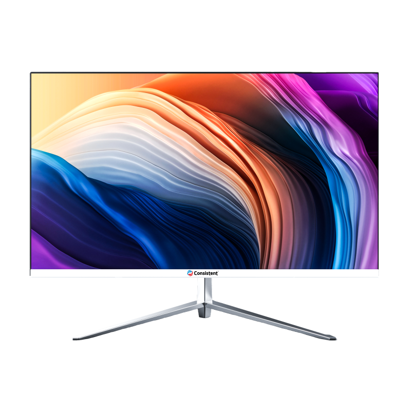 Consistent LED Monitor 27 Inch 1920 x 1080 Pixels | I/O Interface VGA, HDMI, Earphone Out, DC Input | Panel Size 68.58 CM (27")