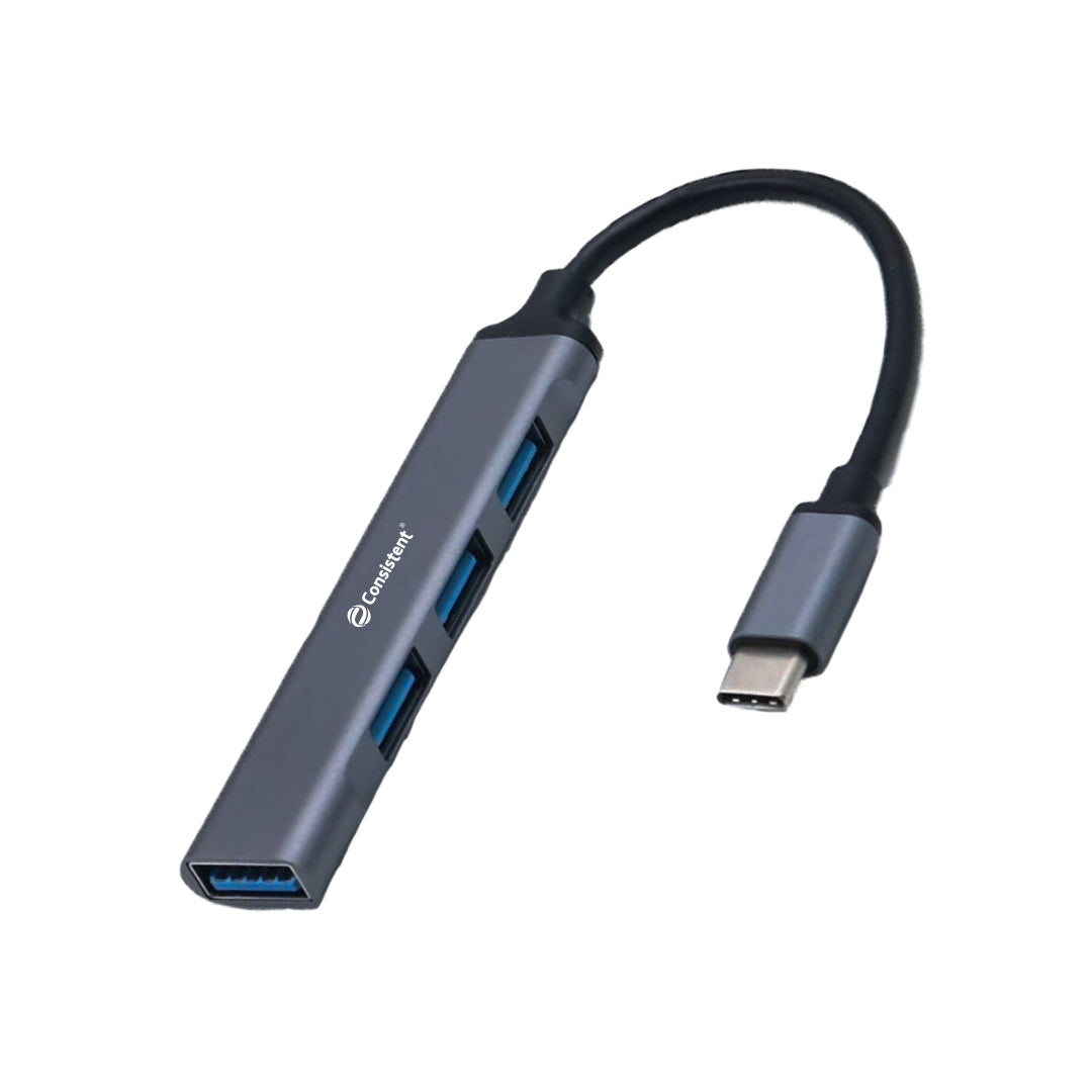 Consistent 4-in-1 USB HUB PORTIQ (CTUH1041C)