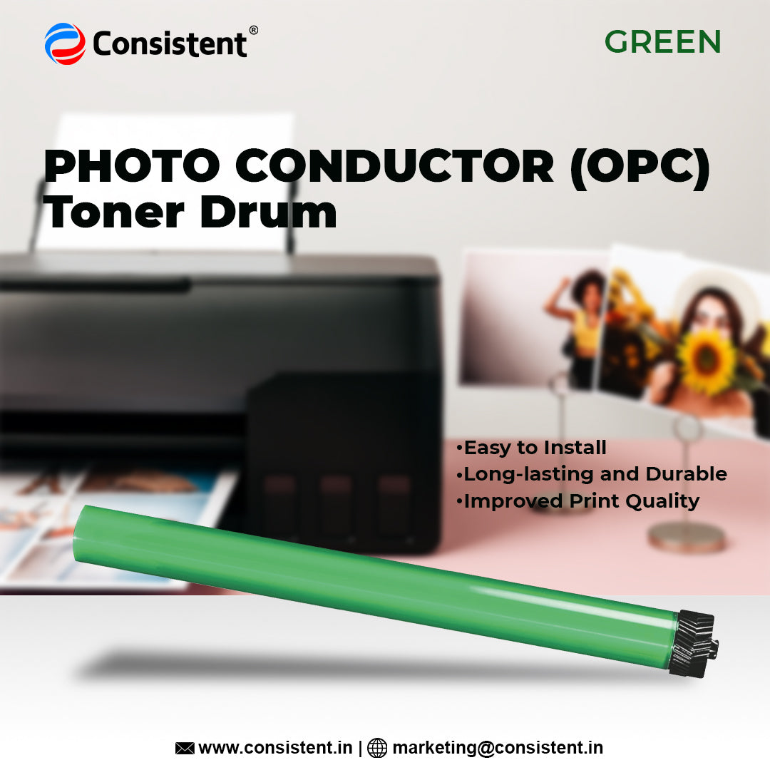 Consistent OPC Toner Drum (Green)