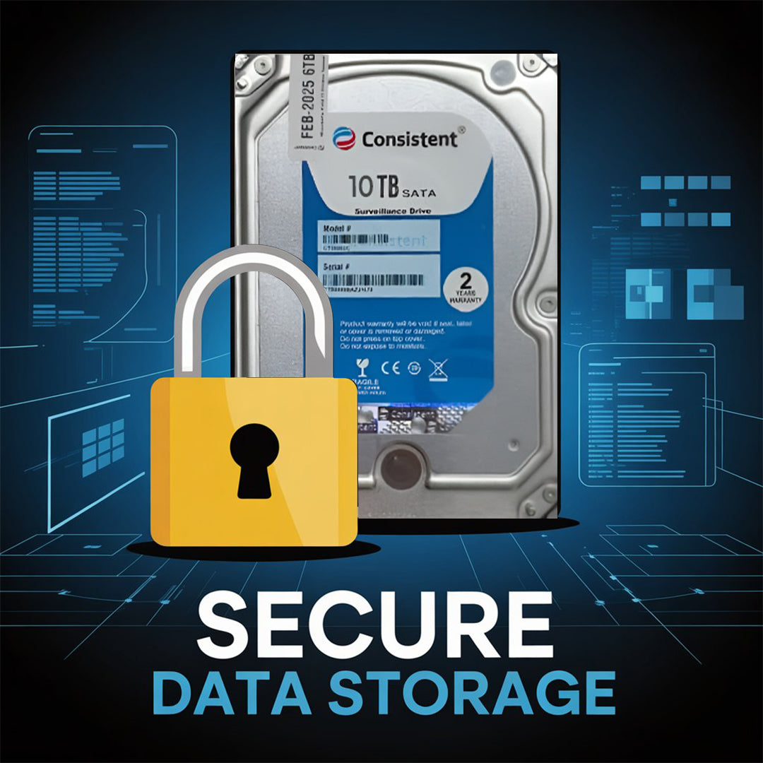 Consistent 10TB SATA Internal Hard Drive, 3.5 Inch, High Performance Desktop HDD with 2 Years Warranty