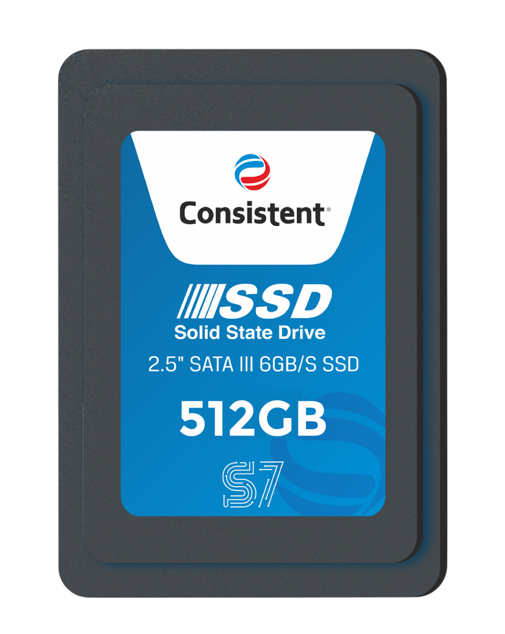 Consistent 2.5" 512GB SSD with SATA III Interface, 6Gb/s Read/Write Speed Upto - 552/500 MB/s, 5 Years Warranty