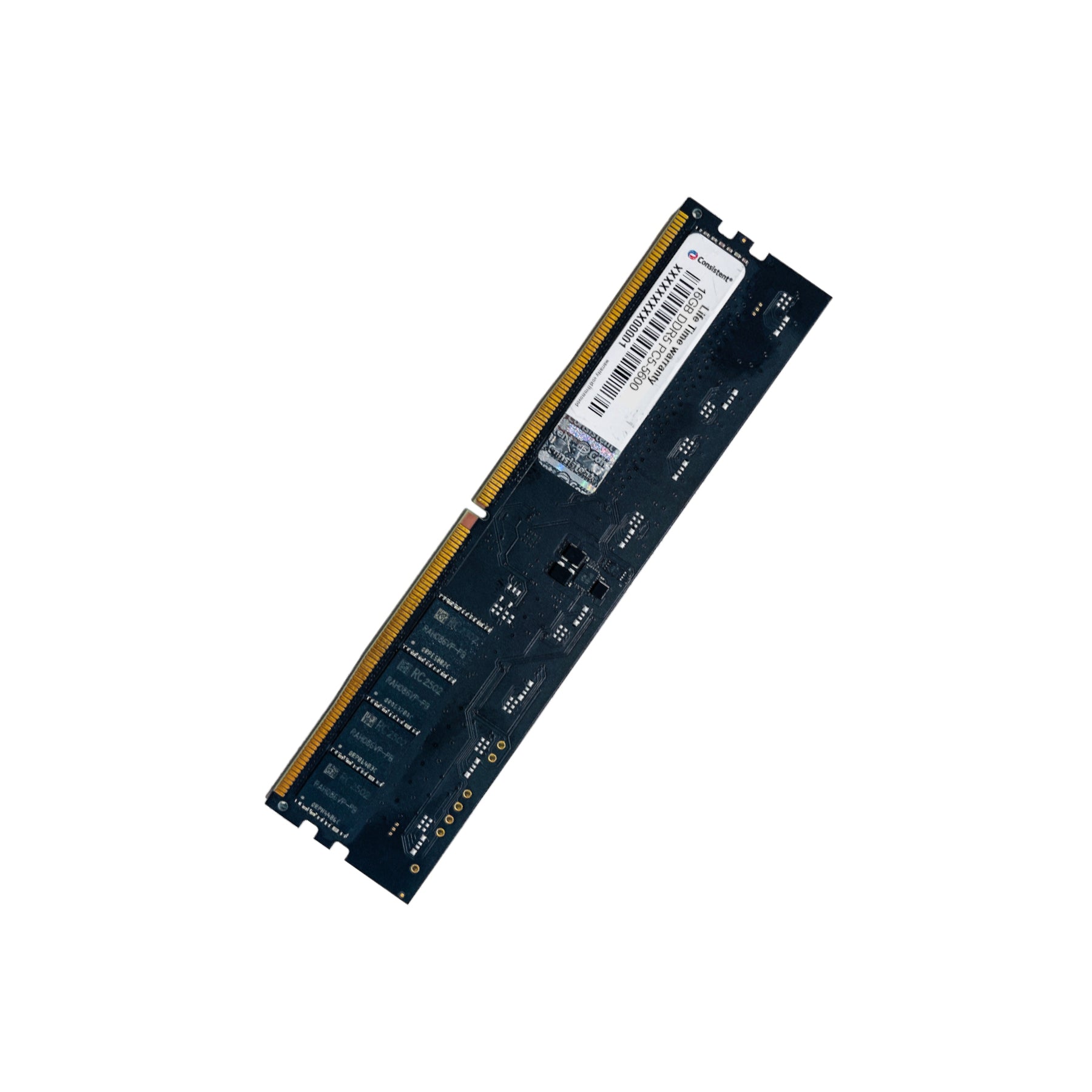 Consistent 16GB DDR5 Yeti Desktop Ram for PC 5600MHz with life time warranty Works with DDR5-enabled motherboards and processors for next-generation computing systems.