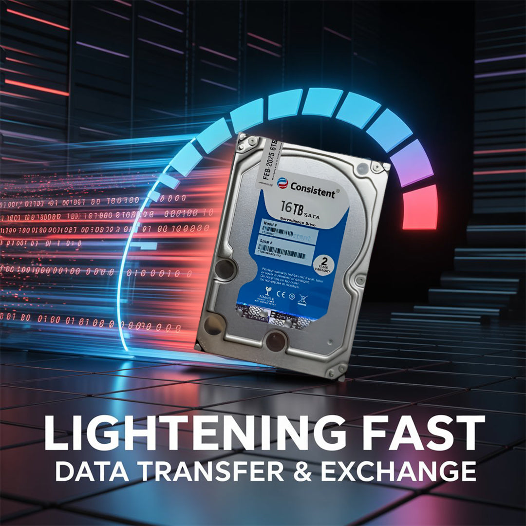 Consistent 16TB SATA Internal Hard Drive, 3.5 Inch, High Performance Desktop HDD with 2 Years Warranty.