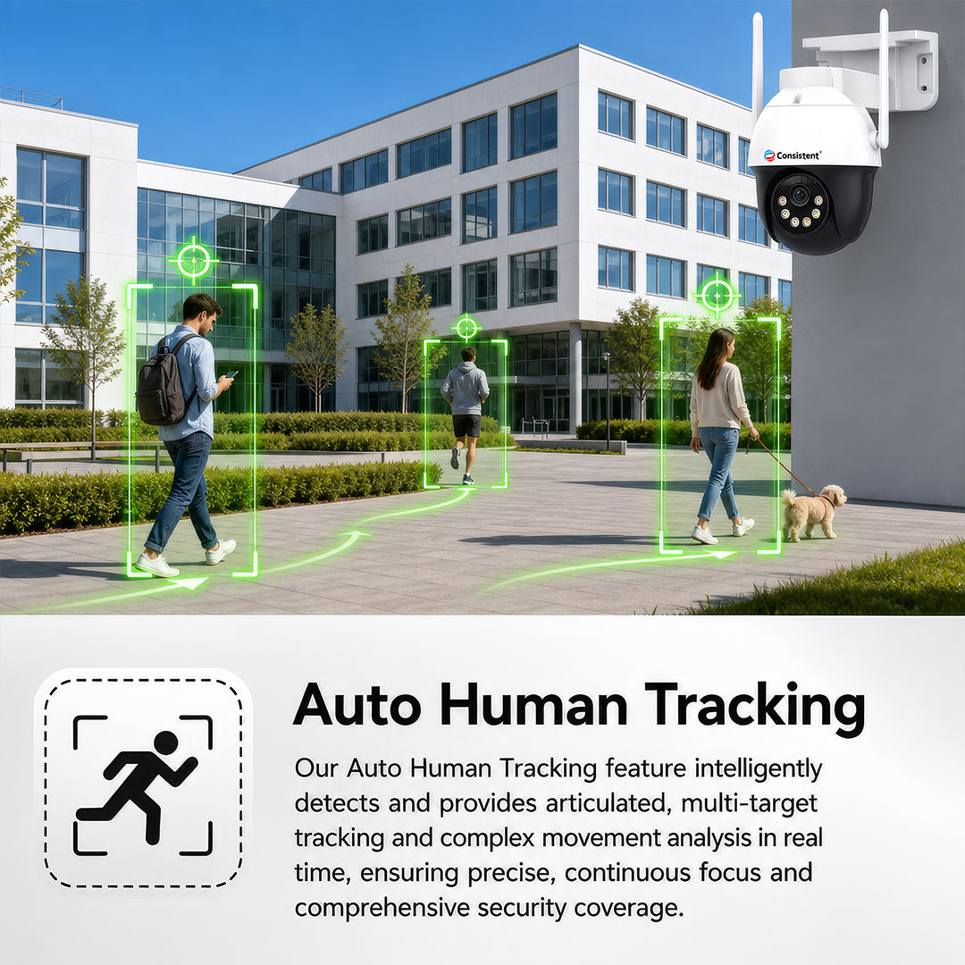 Consistent 3MP Wi-Fi Mini PT Camera CEYE Series || CT-CM-3MWPT