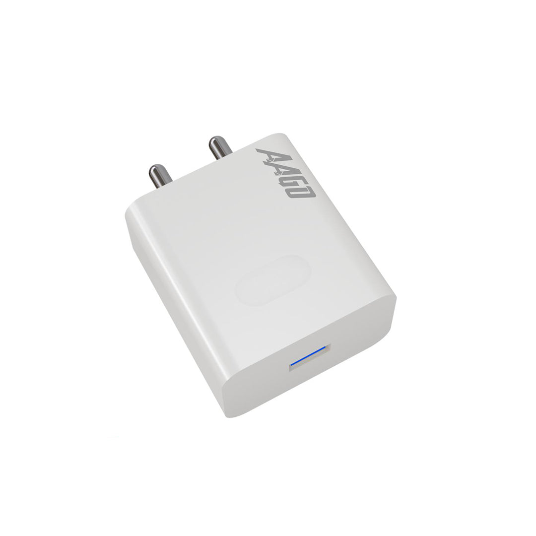 AAGO AgSprint 25W USB Charger with Type-C Cable | Fast Charging Adapter | AG-MA25WU