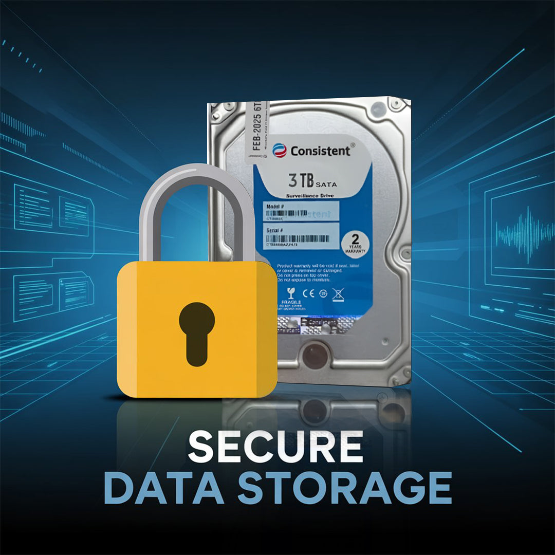 Consistent 3TB SATA Internal Hard Drive, 3.5 Inch, High Performance Desktop HDD with 2 Years Warranty.