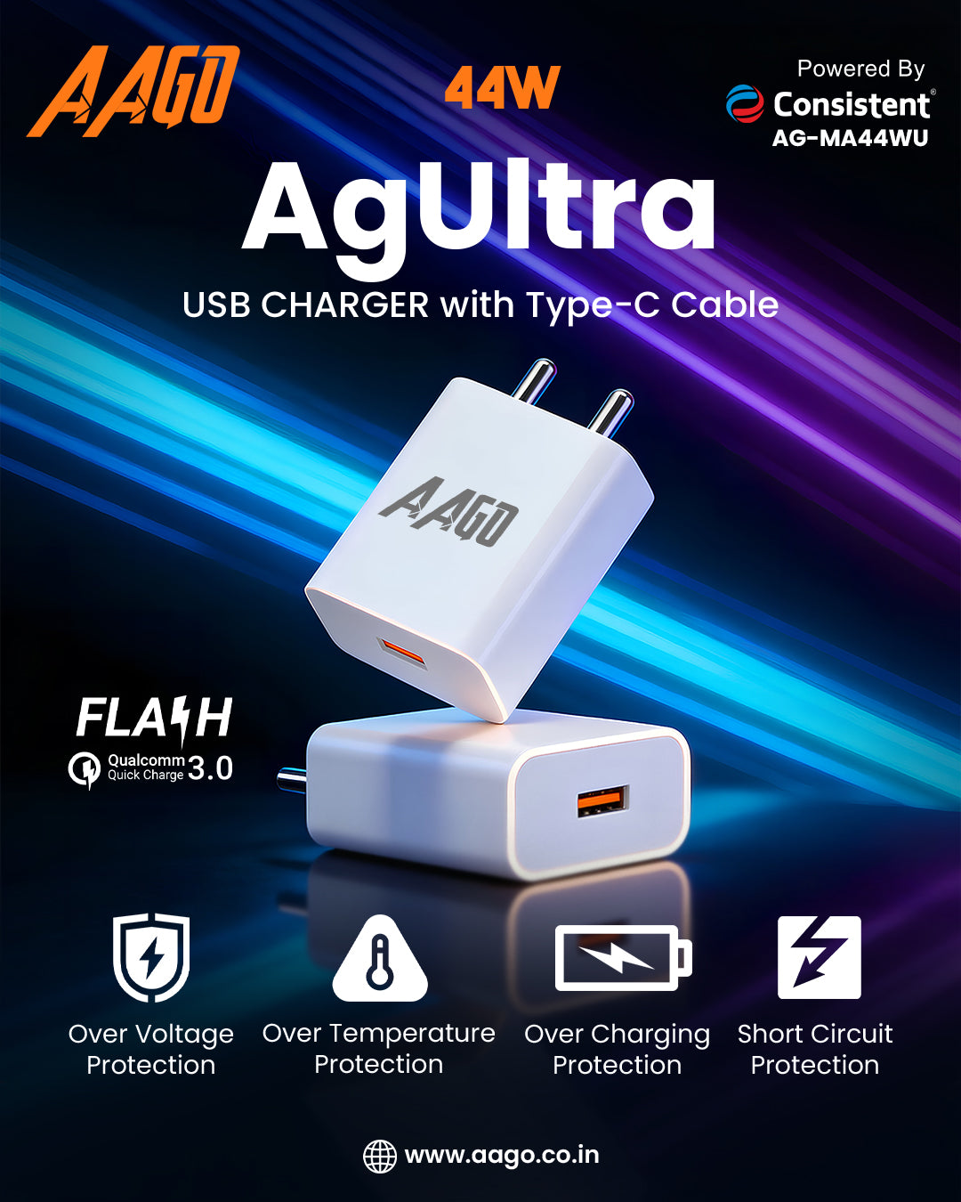 AAGO Mobile Charger (AG-MA44WU)