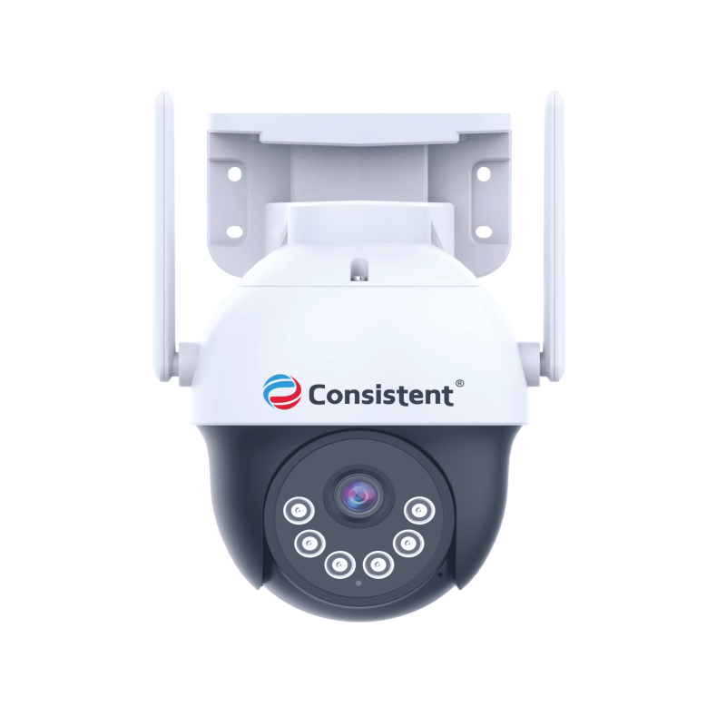 Consistent 4G PT Camera, 3MP HD Resolution with Two Way Audio Communication, Resolution Video, 4G Sim Card Support, 2-Way Talk, Human Body Detection, Full-Color Night Vision (CT-CM-3MP4GPT)