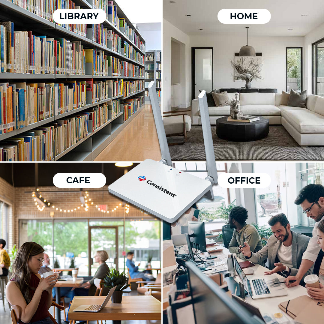 4G Router (CT-4GR-DAWI) WiFi Router, Wireless Internet Connection Device