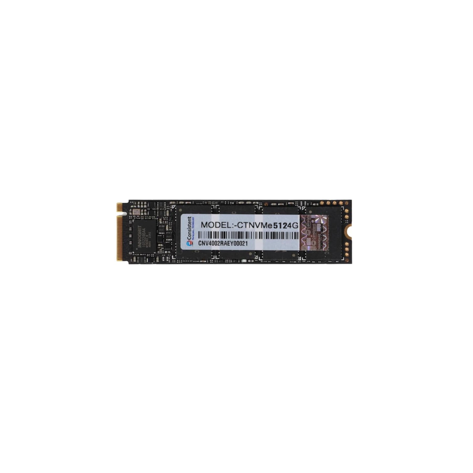 Consistent 512GB Up to 5,000 MB/s PCIe Gen 4.0 NVMe M.2 (2280