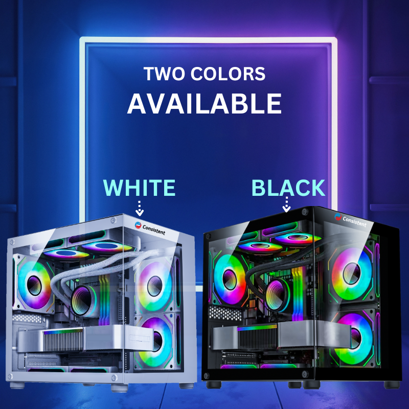 CIG2005 Consistent Gaming PC Case, White Sniper Computer Case/Gaming C ...