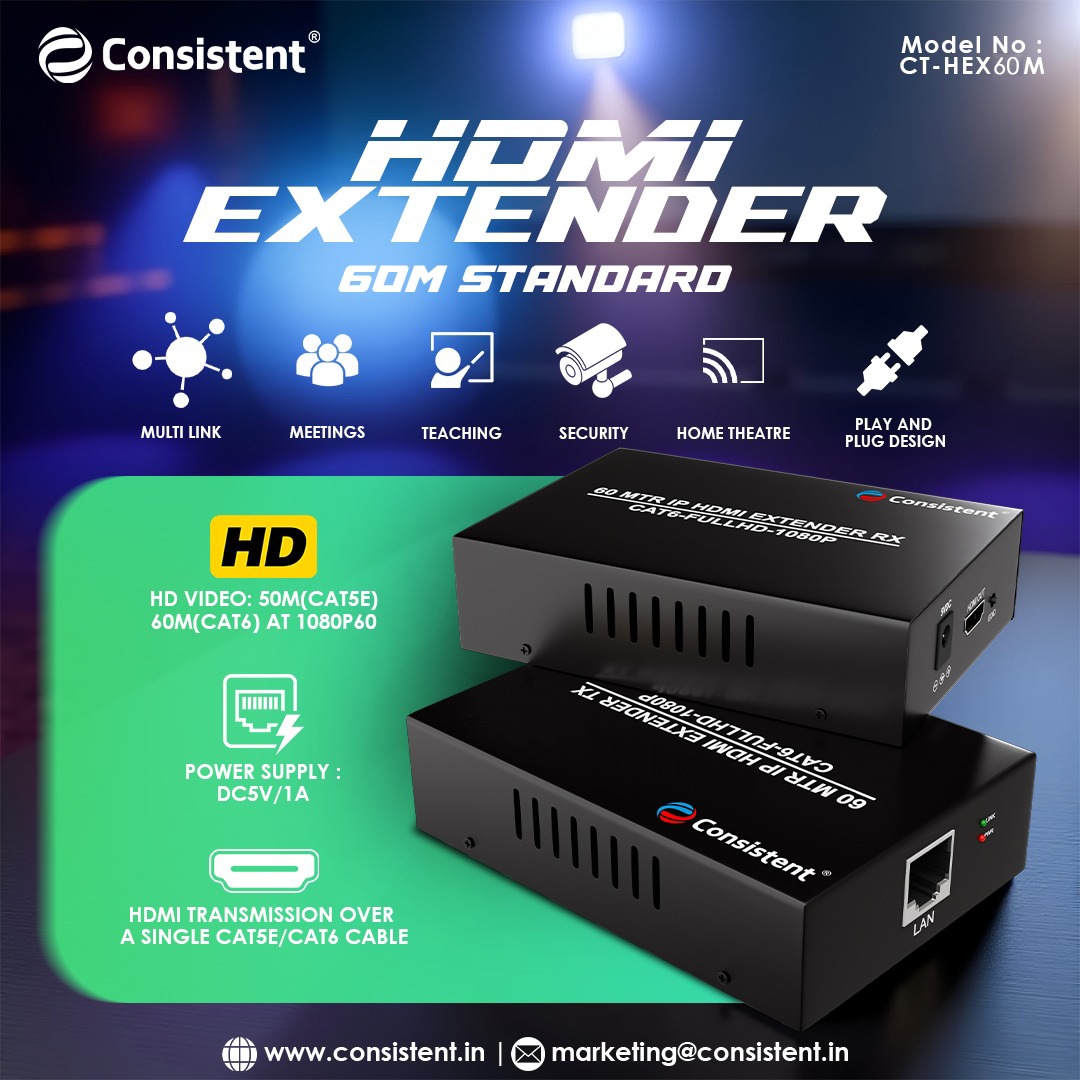 HDMI EXTENDER 60M STANDARD (CT-HEX60M)