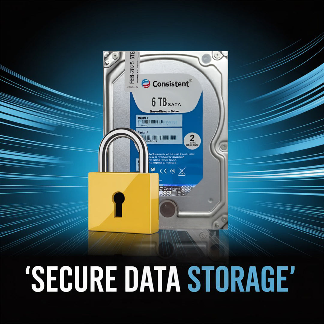 Consistent 6TB SATA Internal Hard Drive, 3.5 Inch, High Performance Desktop HDD with 2 Years Warranty.