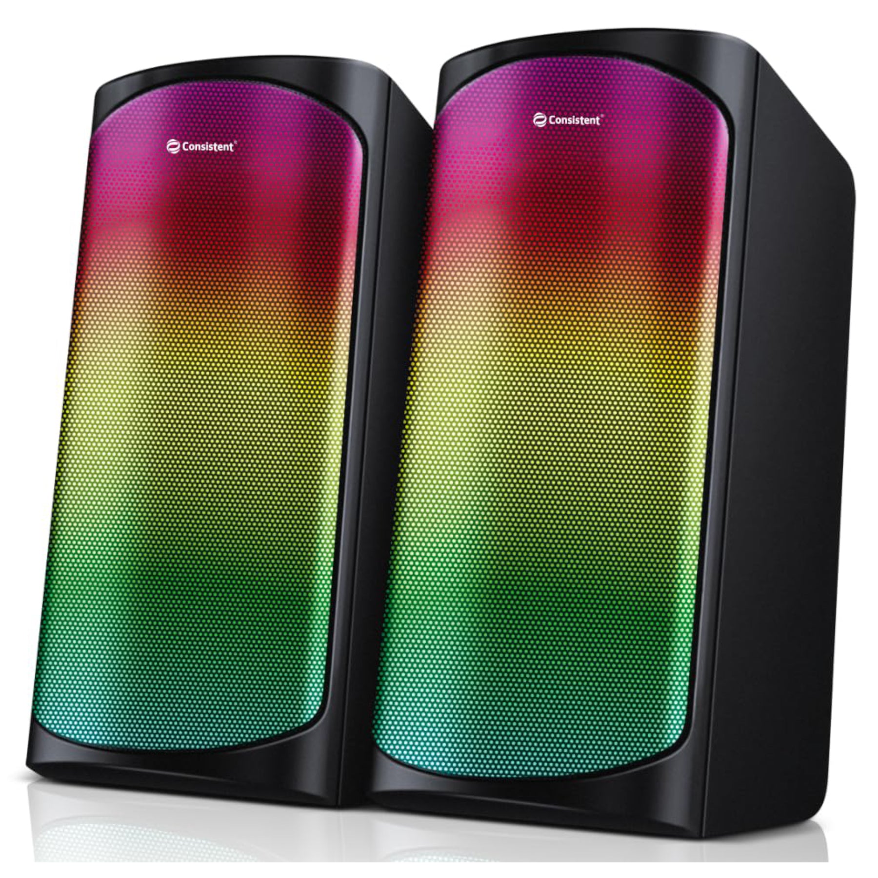 Consistent Bang Bang USB 2.0 Speaker | Dynamic RGB Lighting | PC Speakers