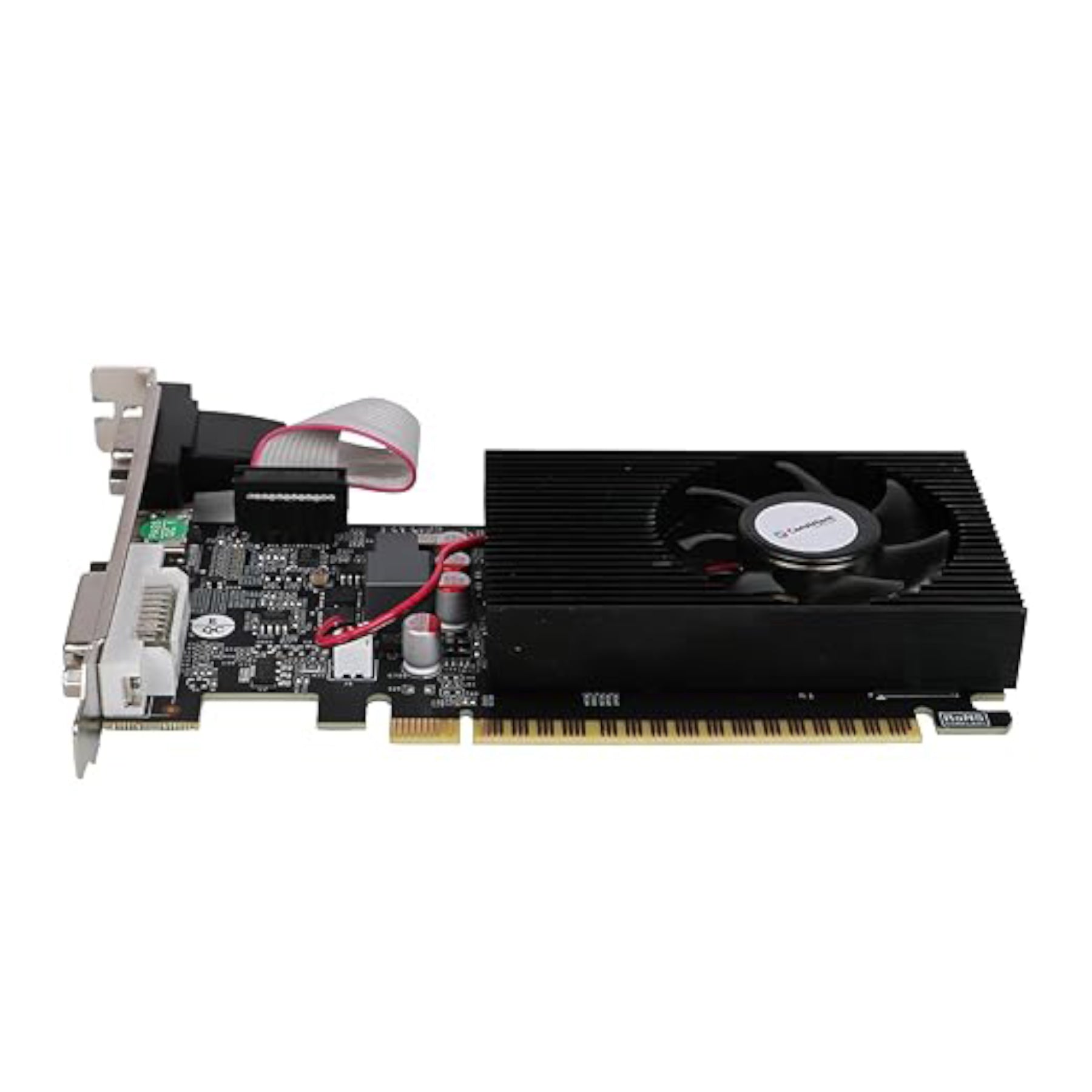 Consistent 220 Graphics Card 1GB DDR3 128-bit, PCI Express X16 2.0 128-Bit, 1GB DDR3 Quiet Operation with 2 Stands with 3 Year Warranty