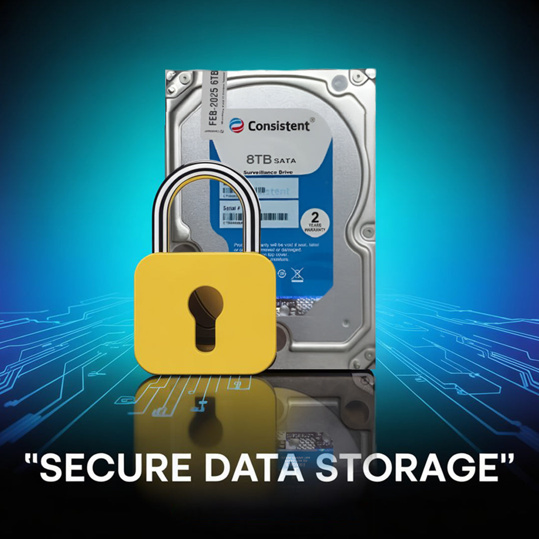 Consistent 8TB SATA Internal Hard Drive, 3.5 Inch, High Performance Desktop HDD with 2 Years Warranty.