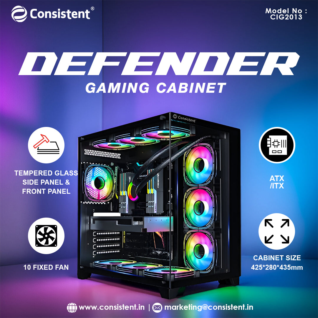 Consistent Defender Gaming Cabinet (CIG2013)