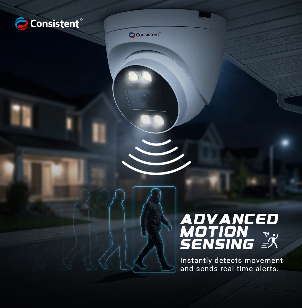 Consistent 3MP Smart Wi-Fi Dome CCTV Camera CEYE Series || CT-CM-DW3M