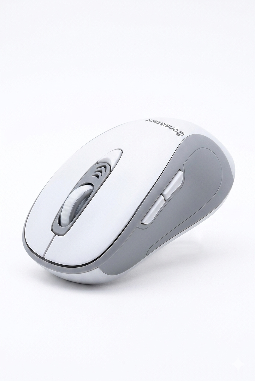 Con Astra Wireless Mouse(CTMOB501)-White