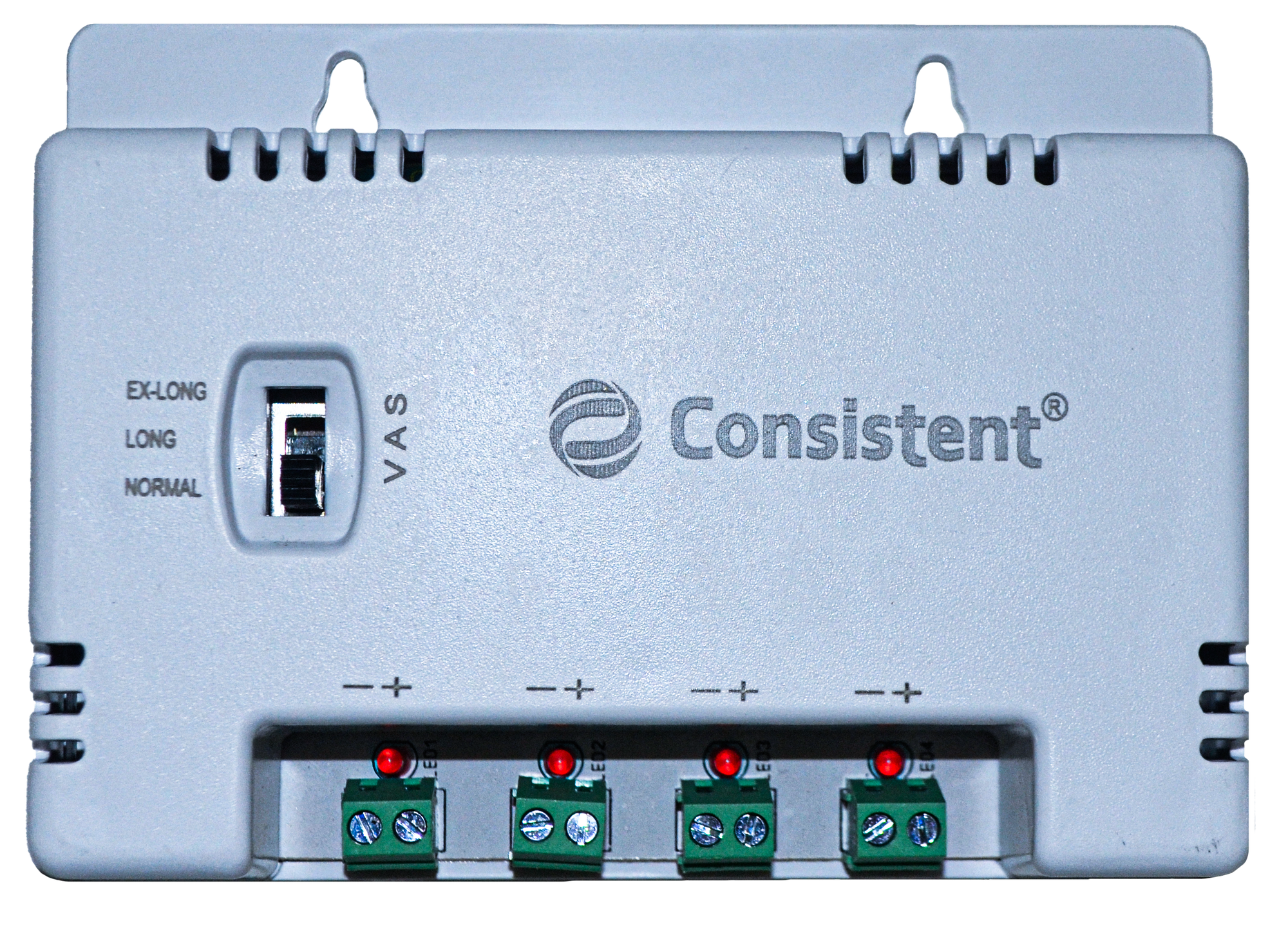 Gold Series CCTV power supply unit by Consistent Store, multi-output power adapter for security camera systems.