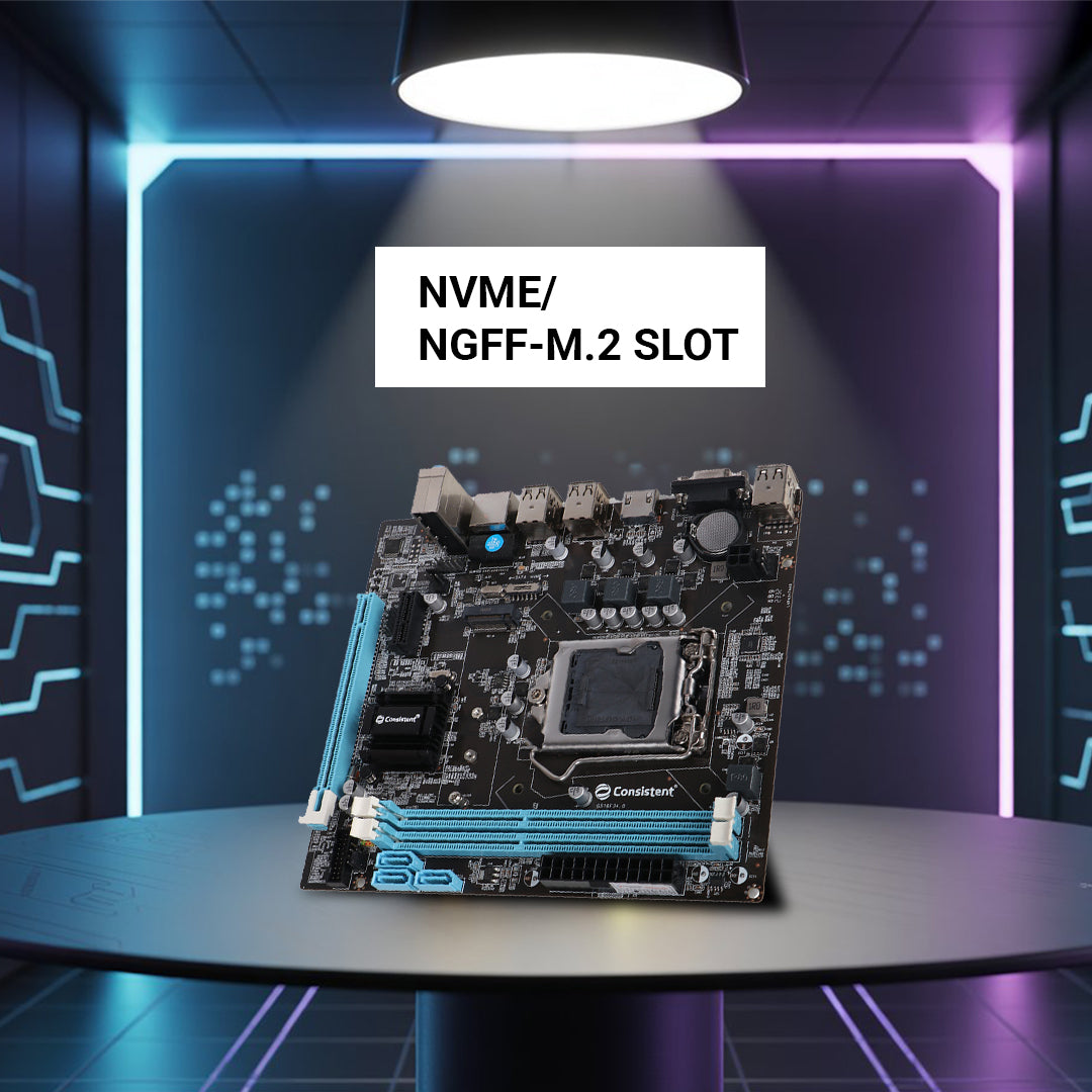 Consistent Motherboard CMB H61 With NVME/NGFF- M.2 slot , 3 years Warranty