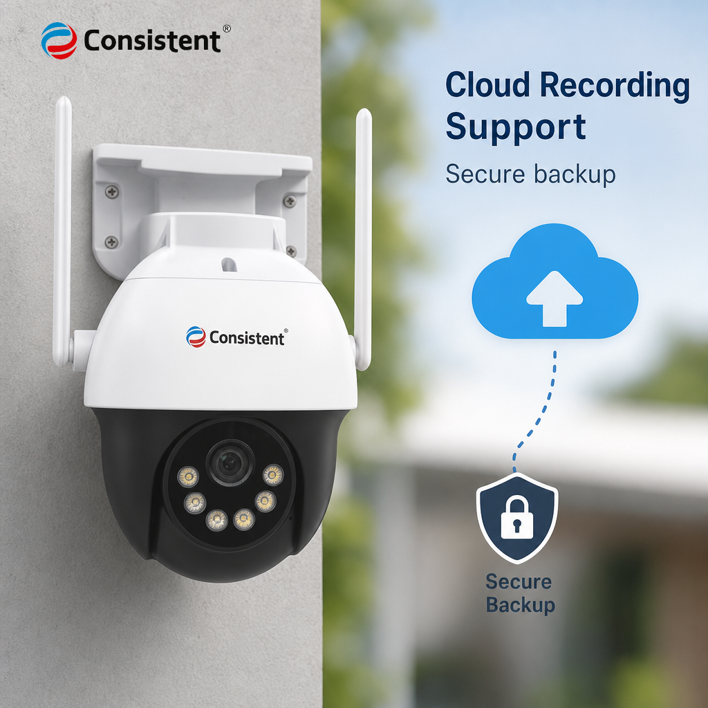Consistent 3MP Wi-Fi Mini PT Camera CEYE Series || CT-CM-3MWPT