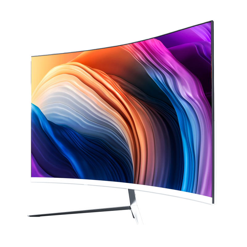 Consistent 32 Inch Curved LED Monitor Panel Size 80.01 CM (31.5") Curved R3000 | Max. Resolution 1920 x 1080 |  Viewing Angle H:178°/ V:178°(CR≥10) |  I/O Interface VGA, HDMI, Earphone Out, DC Input