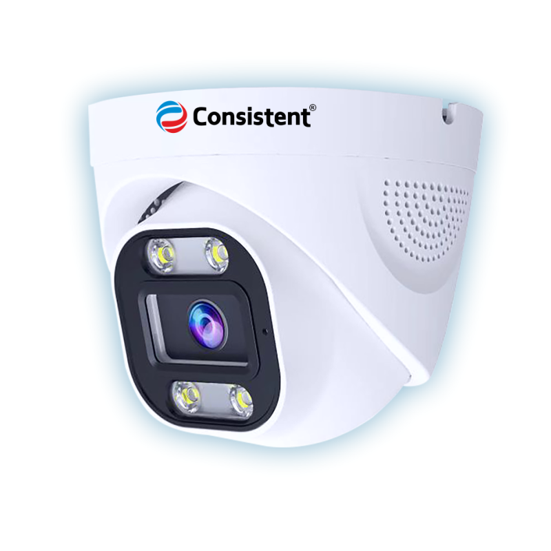 Consistent 4MP Camera Night Hawk Dome Cameras for Home Security | Multiple Angle Adjustment | 3D Noise Reduction | Support ONVIF | Inbuilt MIC | Distance Upto 20m (CT-CM-IDM4MP)