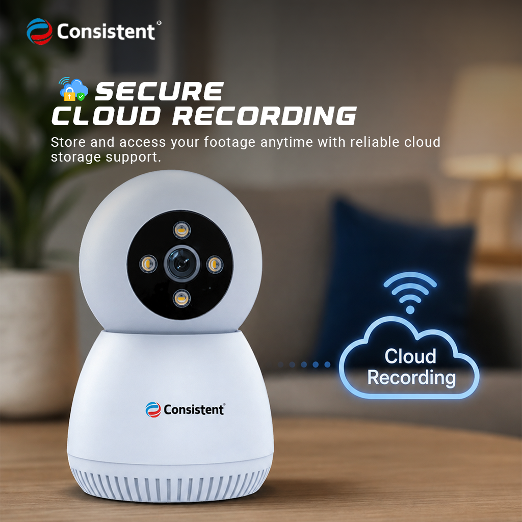 Mini robot camera from CEYE series with pan tilt, 3MP resolution, and smart human detection, ideal for wireless Wi-Fi security.