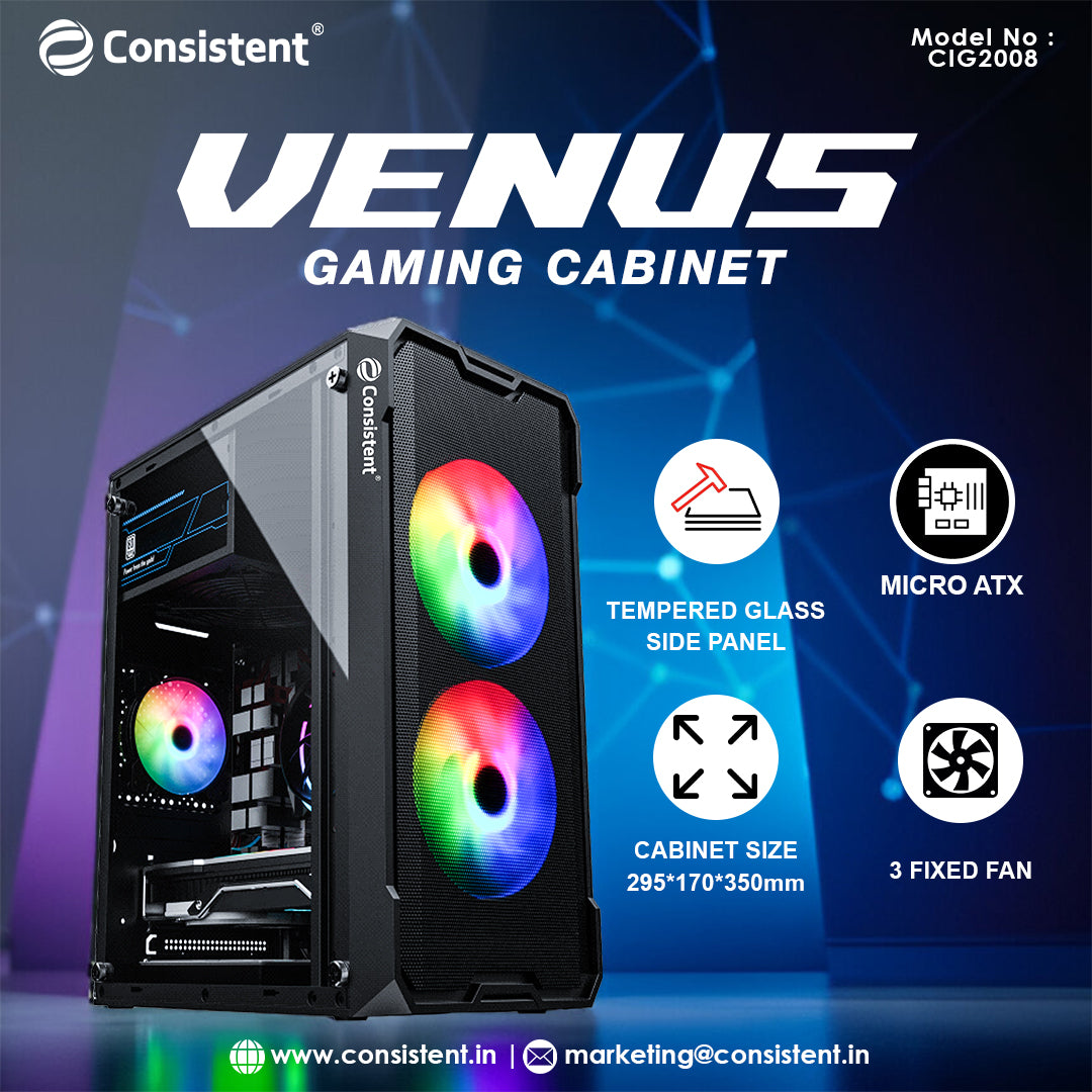 Consistent Venus Gaming Cabinet (CIG2008)