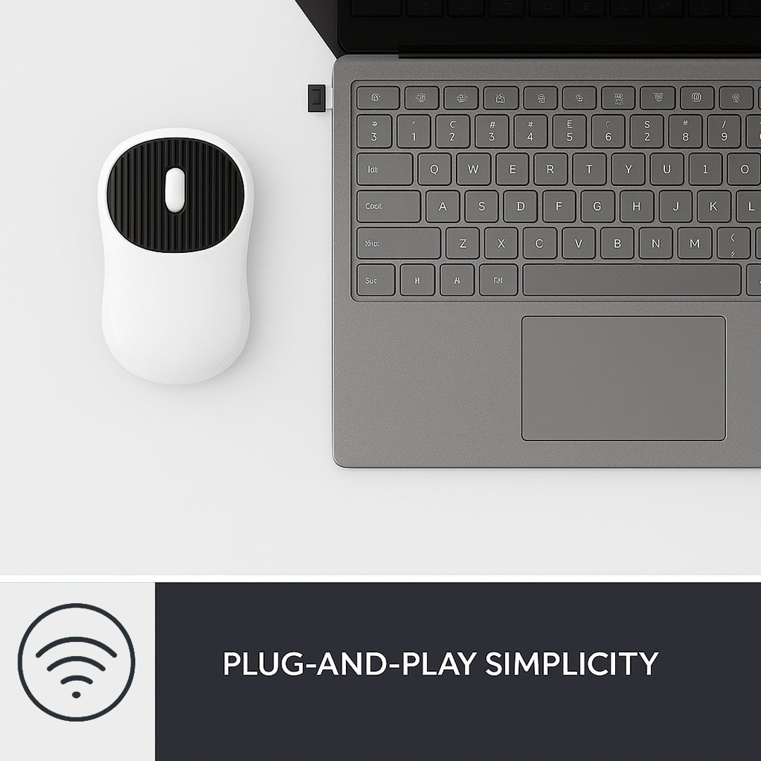 Consistent Sparkle Wireless Mouse 2.4G Portable Mobile Optical Office Mouse with USB MOW453