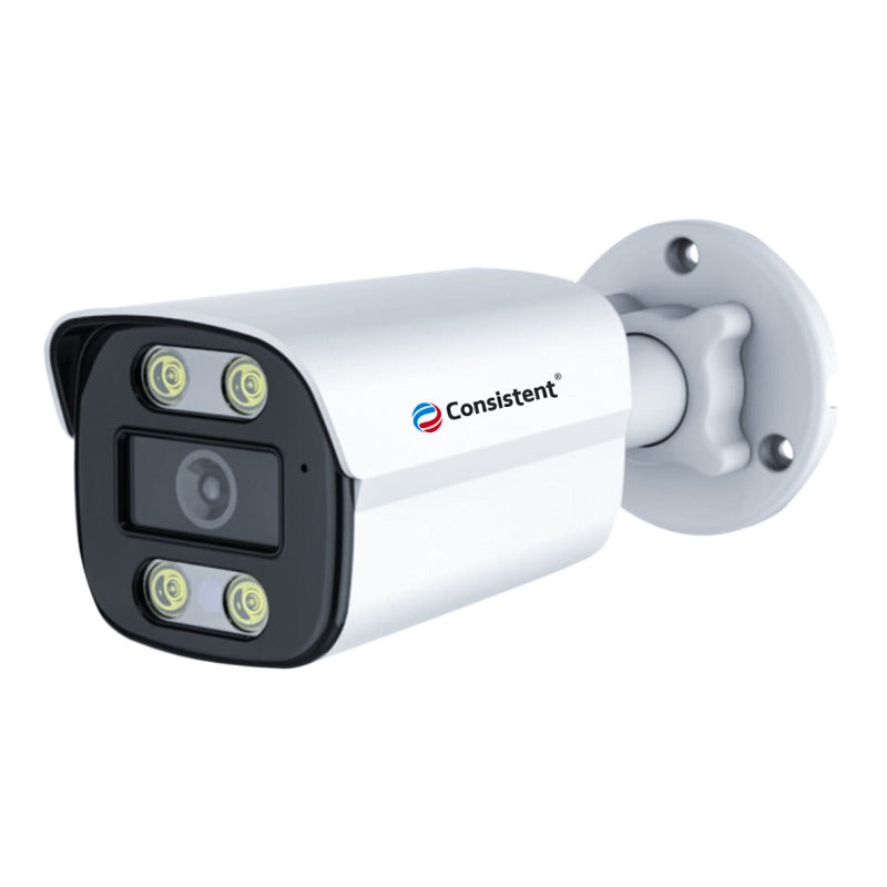 Consistent Eagle Series 4MP IP Indoor & Outdoor Bullet Camera, | Multiple Angle Adjustment | 3D Noise Reduction | Inbuilt MIC | Support ONVIF