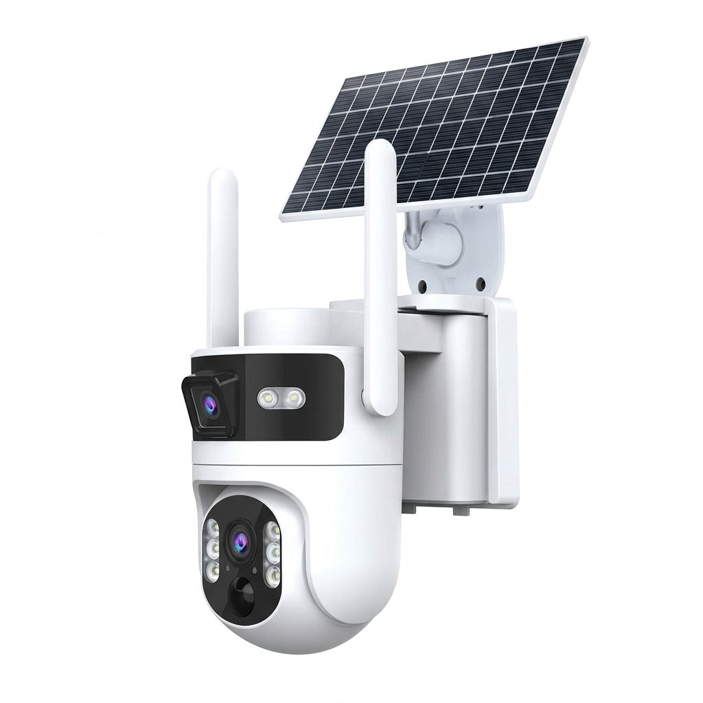 Consistent Dual Camera Smart Security – 4G Solar Linkage PT Camera (CT-CM-6MLPT)