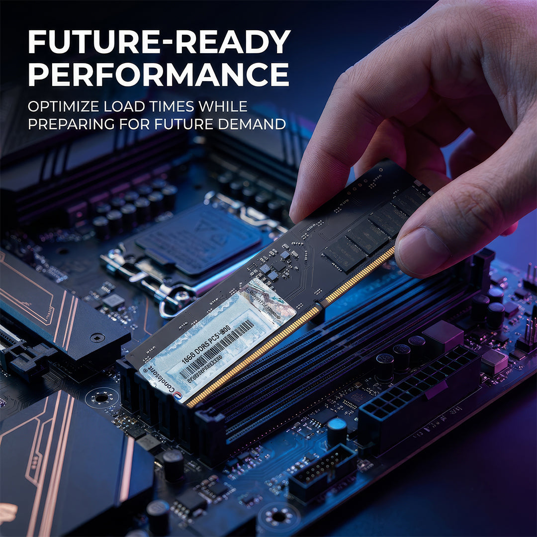 Consistent 16GB DDR5 Yeti Desktop Ram for PC 4800mhz with life time warranty Works with DDR5-enabled motherboards and processors for next-generation computing systems