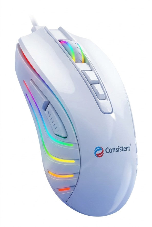 Con Meteor Wired Gaming Mouse(CTGM1154)White