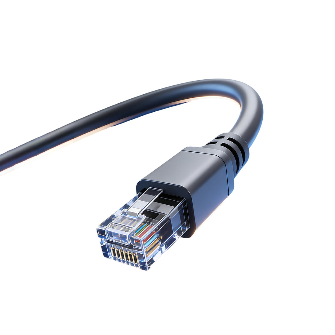 Everest Store Consistent CAT6 patch cord 1.5M, Ethernet cable with RJ45 connectors for reliable network connectivity.
